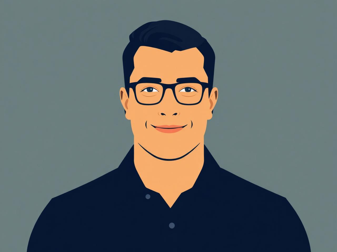 Portrait illustration of Wayan Surya